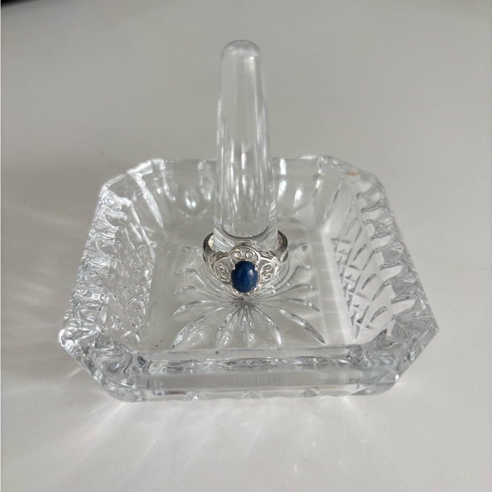 Vintage Lapis Lazuli Sterling Silver Ring